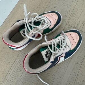 Nike Air Force 1 Low Green Pink Blue Shadow